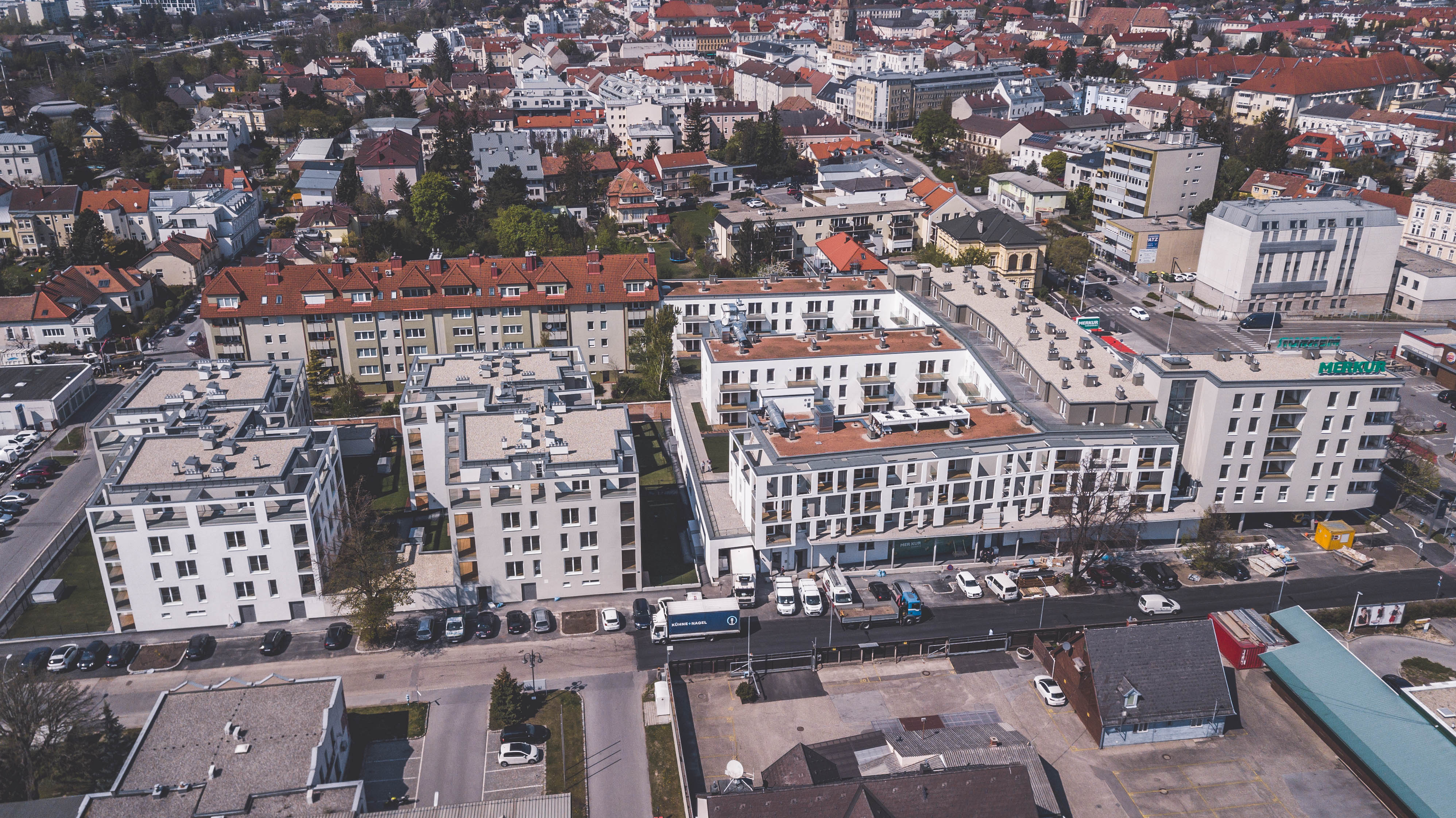 Wohnbau, Corena Nova, Wien - Budownictwo lądowe naziemne