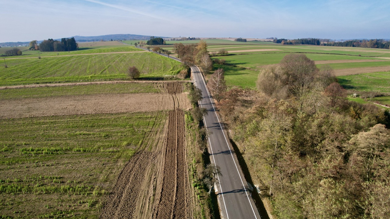 Silnice III/1281 – rekonstrukce úseku Košetice–Vyklantice - Budowa dróg i mostów